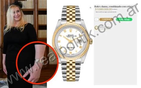 El Rolex de Karina Milei 